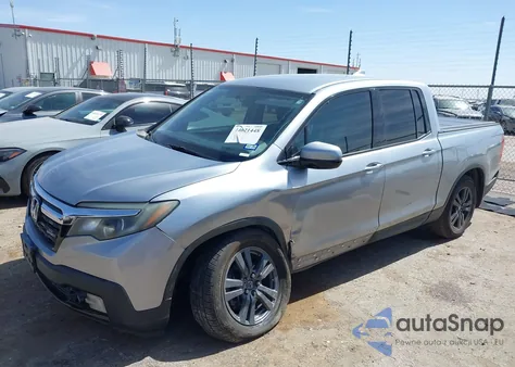 2019 Honda Ridgeline Sport from USA, damaged, VIN 5FPYK2F15KB007840